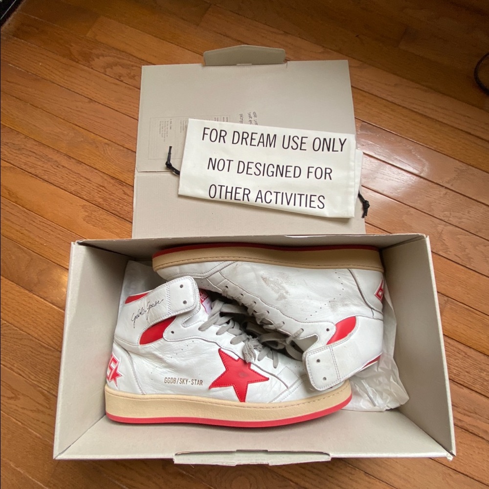 Golden Goose ‘Sky-Star High Top Sneaker’